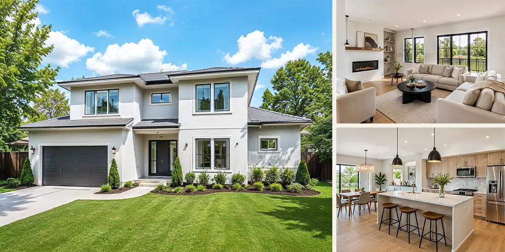 Finished professional real estate visuals delivered
